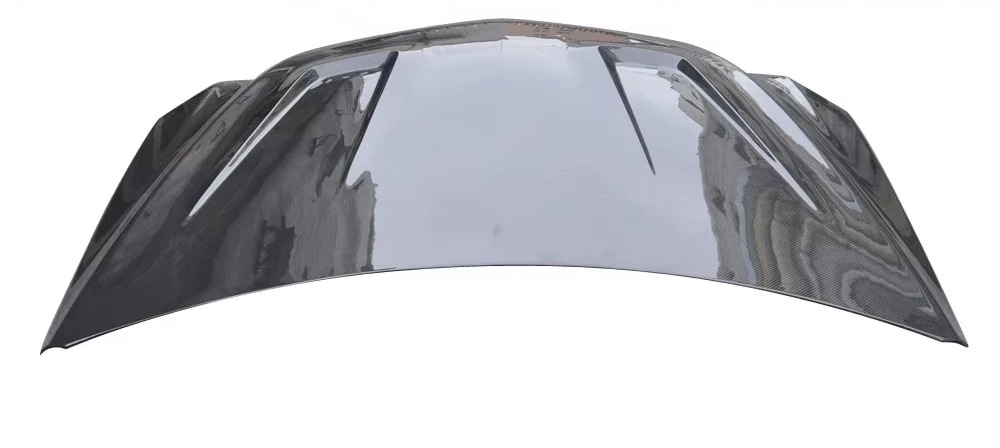 Car Parts Carbon Front Air Vent Engine Hood Bonnet Cover for E Class W207 E300 E350 E63 Coupe